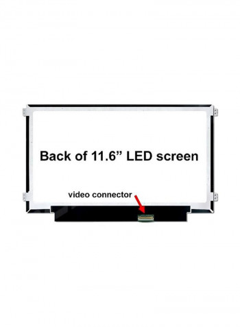 Replacement WXGA LED Screen For HP Compaq Chrombook 12inch Black/White