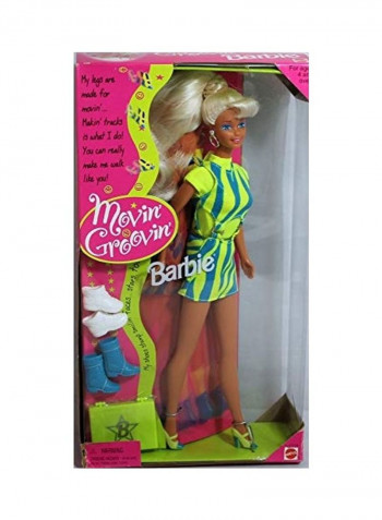 Movin Groovin Doll 3 x 13inch