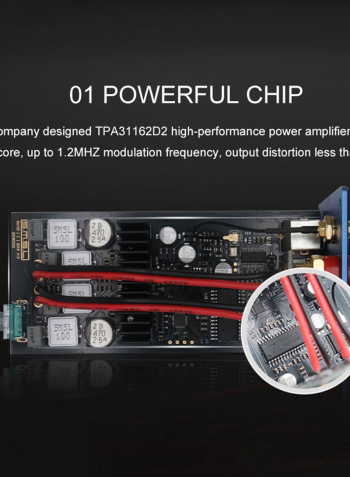 SA100 Bluetooth 5.0 Audio Amplifier V6276BL-EU_P Blue