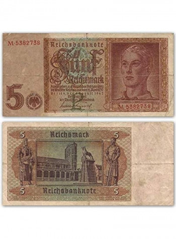 2 Nazi Bank Notes