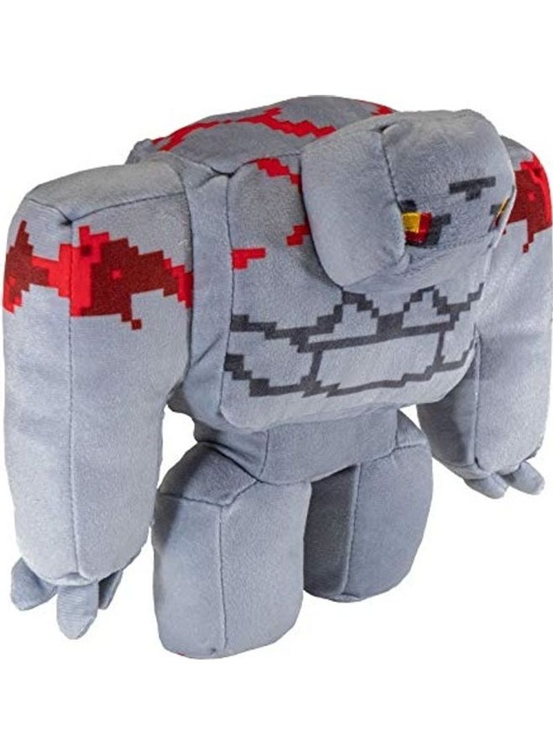 Minecraft Dungeons Redstone Golem Stuffed Toy 10X10X5inch