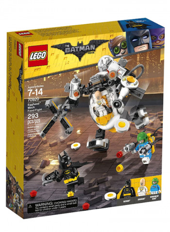 293-Piece Batman Movie Dc Egghead Mech Food Fight Building Kit 70920