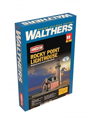 Cornerstone HO Scale Model Building Rocky Point Lighthouse Kit