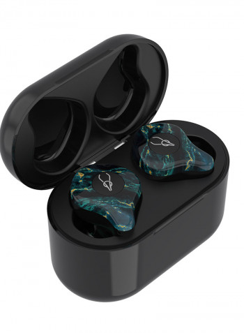 Ultra TWS Bluetooth In-Ear Earbuds Black/Green
