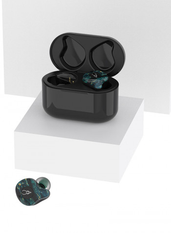 Ultra TWS Bluetooth In-Ear Earbuds Black/Green