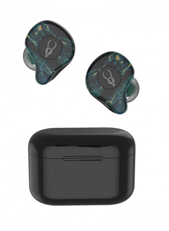 Ultra TWS Bluetooth In-Ear Earbuds Black/Green