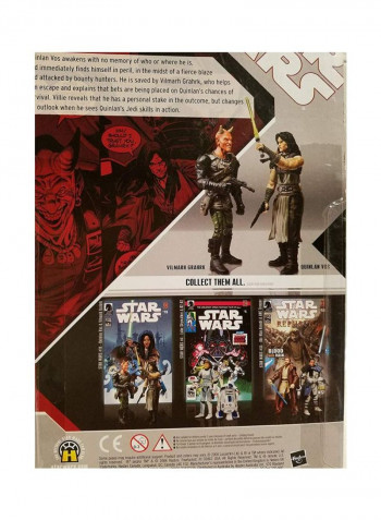 Star Wars: Expanded Universe Qvoss Vs Vgrahrk Action Figure 3.75-Inch 3.75inch