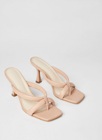 Bal Leather Sandals نيود