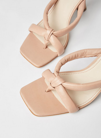 Bal Leather Sandals نيود