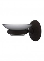 Monte Carlo Collection Wall Mounted Soap Dish Black/White