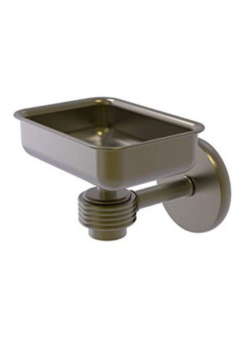 Satellite Orbit Wall Mounted Groovy Accents Soap Dish Gold