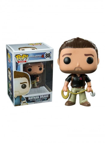 Uncharted 4 Nathan Drake Wearing Naughty Dog Shirt Exclusive Vinyl Figure