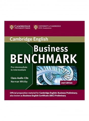 Business Benchmark: Pre-Intermediate To Intermediate Audio Book
