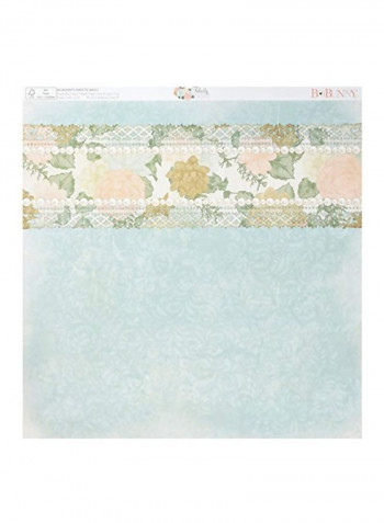Double Sided Cardstock Blue/Green/Pink