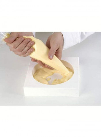 Silicone Cylindrical Mold White 135x50millimeter