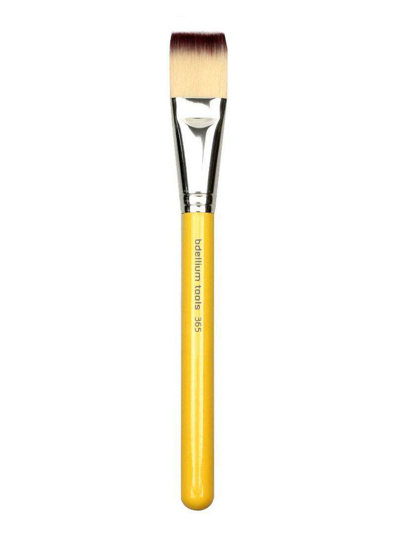 Studio Line Face Mask Brush Yellow/Silver/Beige