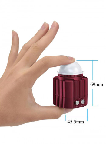 Mini Rechargeable Diving Photography LED Video Light Red