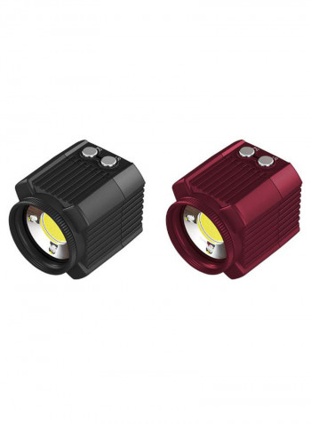Mini Rechargeable Diving Photography LED Video Light Red