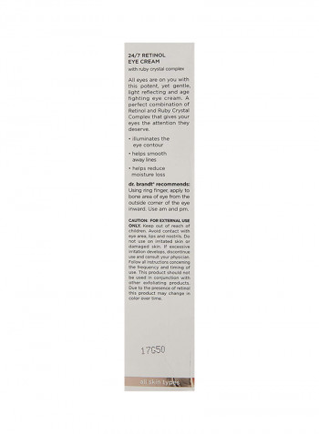 Retinol Eye Cream 0.5ounce