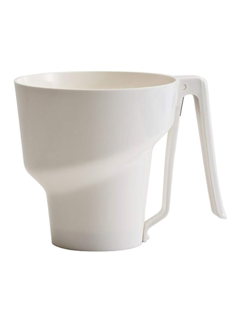 Super Sifter Cup White 5.2x5.2x7inch