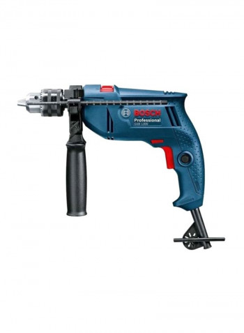 Gsb 1300 Professional Corded Impact Drill + 34 pcs X-Line Classic DrillAnd Screwdriver Bit Blue/Black 134millimeter