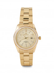 Water Resistant Stainless Steel Analog Watch S25151L-1