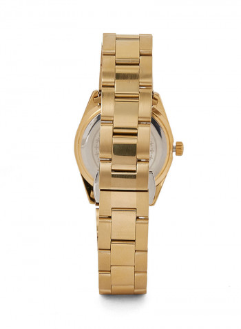 Water Resistant Stainless Steel Analog Watch S25151L-1