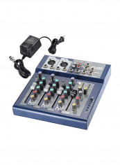 4-Channel Live Mixer With Adapter
