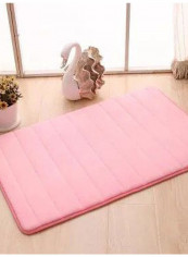 Living Room Floor Comfy Rug Pink 80x120centimeter