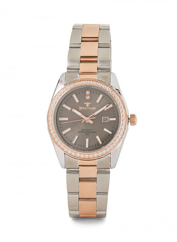 Stainless Steel Analog Watch S25151L-5