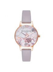 Women's Leather Analog Wrist Watch OB16CS14