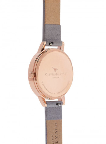 Women's Leather Analog Wrist Watch OB16CS14