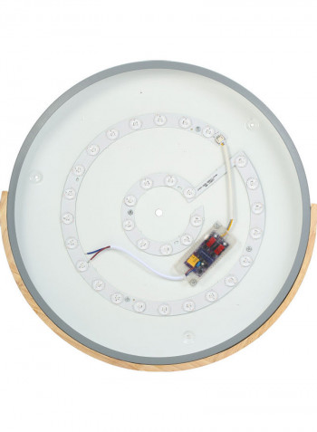 Smart Steeples Dimming Ceiling Light With IR Remote Controller White/Beige 45 x 13 x 45cm