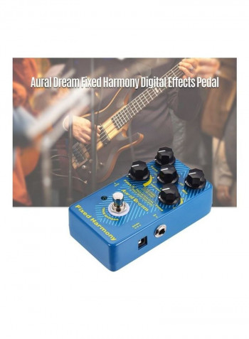 Fixed Harmony Digital Guitar Effects Pedal