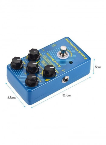 Fixed Harmony Digital Guitar Effects Pedal