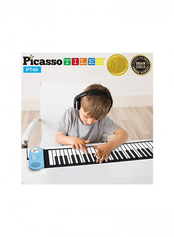 Flexible Roll-up Educational Electronic Digital Music Piano Keyboard