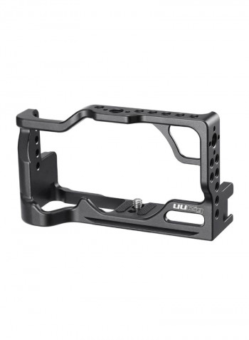 Protective Camera Cage Mount Black
