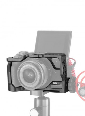 Protective Camera Cage Mount Black