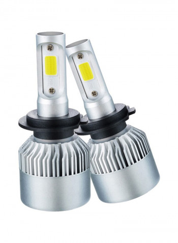 2-Piece LED Car Headlight Bulb