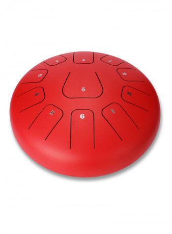 12 Inch 11-Tone Steel Tongue Drum