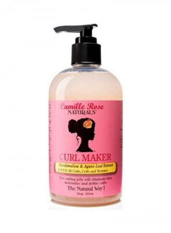 Rose Naturals Curl Maker Gel وردي 355مل