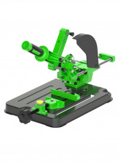 Angle Grinder Bracket Fixed Polishing Machine Green/Black