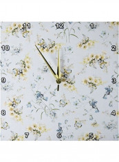 Decorative Printed Wall Clock Multicolour 13x13inch