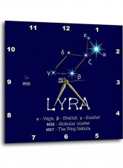 Lyra Wall Clock Multicolour 13x13inch