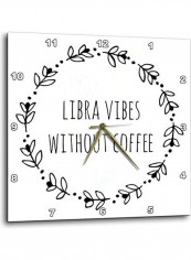 Wall Clock White/Black 13x13inch