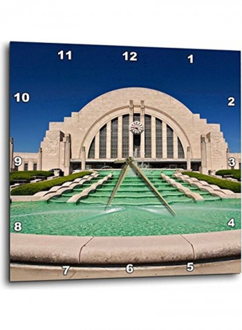 Cincinnati Museum Center Wall Clock Multicolour 13x13inch