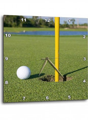 Golf Club Wall Clock Multicolour 13x13inch