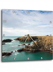 Mendocino Headlands State Park Printed Wall Clock Multicolour 13x13x0.1inch