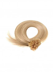 100-Strand Straight Hair Extension Set 18 Ash Blonde/613 Beach Blonde 18inch
