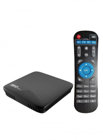 M8S Pro L Android HD Media Player Set Top Box V3270 Black